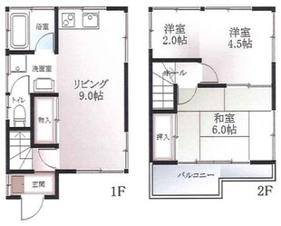 南貸家の物件間取画像